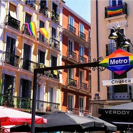 Bohemio Apt 1Hab 4Pax En La Plaza De Chueca Madri Exterior foto