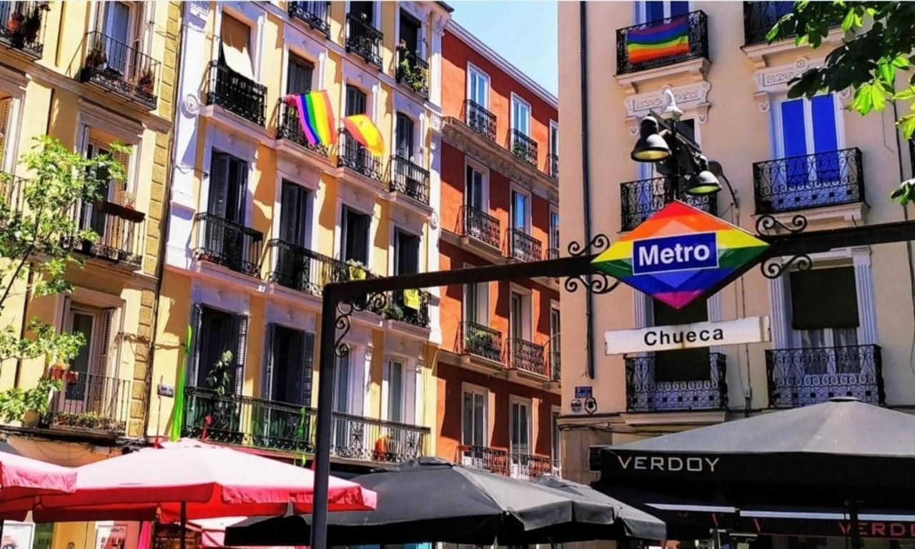 Bohemio Apt 1Hab 4Pax En La Plaza De Chueca Madri Exterior foto